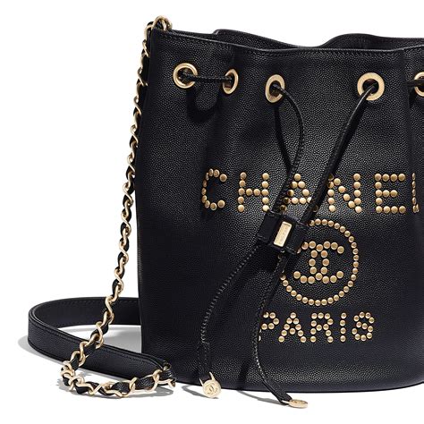 chanel mini drawstring bag|Chanel bucket bag 2020.